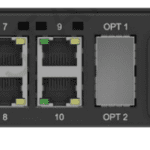 CONVERSOR FIBRA OPTICA 10 CANALES SINGLE MODE