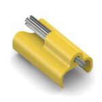PURELINK ABRAZADERA USB-C AMARILLO 10UNID