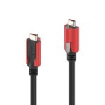 PURELINK ABRAZADERA USB-C ROJO 10UNID - Imagen 2