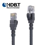 PURELINK CABLE CAT 6A S-FTP CERTIFICADO HDBASET 30M NEGRO