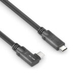 PURELINK CABLE USB4 C/C ACODADO (LEFT-RIGHT), 20GBPS, 240W 1,5M - Imagen 2