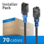 PURELINK CABLE CAT 6.A UTP FLEXINSTALL 1M CAJAS DE 70UDS