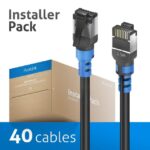 PURELINK CABLE CAT 6.A S-FTP FLEXINSTALL 1,5M CAJAS DE 40U
