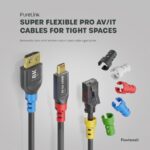 PURELINK CABLE CAT 6.A S-FTP FLEXINSTALL 5M - Imagen 5