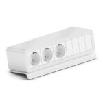 PURELINK CAJA MEDIAHUB2 10 SLOT, 3 SCHUKO, 4 SLOT LIBRES, GST18 BLANCO