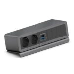 PURELINK CAJA MEDIAHUB2 10 SLOT, 2 SCHUKO, 2 USB POWER, 4 SLOT LIBRE, GST18 GRIS