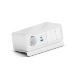 PURELINK CAJA MEDIAHUB2 7 SLOT, 1 SCHUKO, 2 USB POWER, 3 SLOT LIBRES, GST18 BLANCO