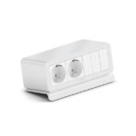 PURELINK CAJA MEDIAHUB2 7 SLOT, 1 SCHUKO, 3 SLOT LIBRES, GST18 BLANCO