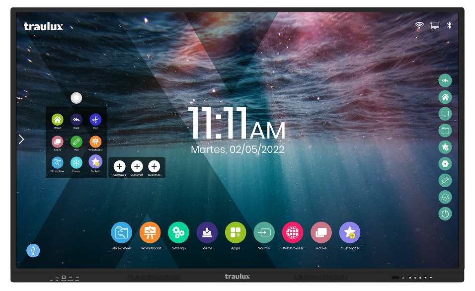 MONITOR TRAULUX 75" SERIE TX90 - Imagen 7