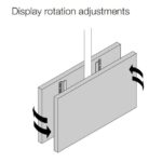 SMS SOPORTE TECHO MONITOR FUNC CEILING LP HOR./VERT. VESA HASTA 400x400 50 KG NEGRO - Imagen 3