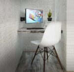 EDBAK SOPORTE MONITOR PARED BRAZO OSCILANTE 360° 10"-29" HASTA 100x100 HASTA 10KG - Imagen 2