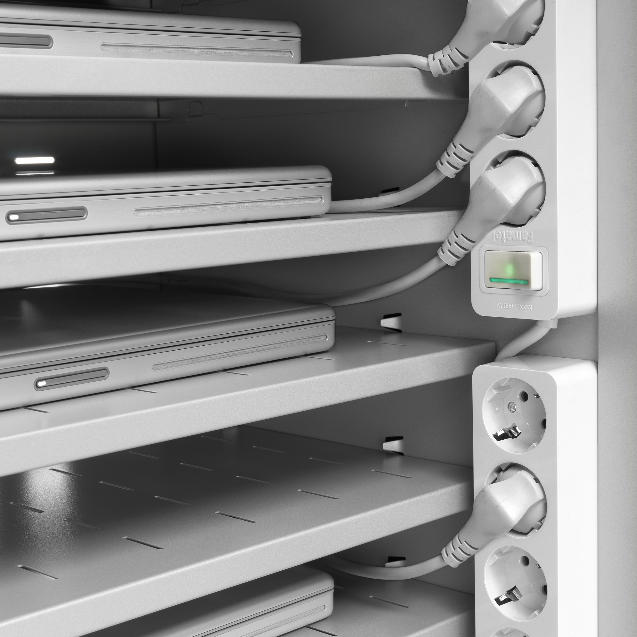 ARMARIO CARGADOR PORTÁTIL 24 EQUIPOS TRAULUX | Charmex - Imagen 4