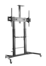 TRAULUX LIFTY SOPORTE MÓVIL MONITOR MANIVELA 60" A 86" 75 KG. 1000x600 CON SOPORTE CÁMARA