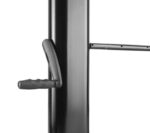 TRAULUX LIFTY SOPORTE MÓVIL MONITOR MANIVELA 60" A 86" 75 KG. 1000x600 CON SOPORTE CÁMARA - Imagen 2