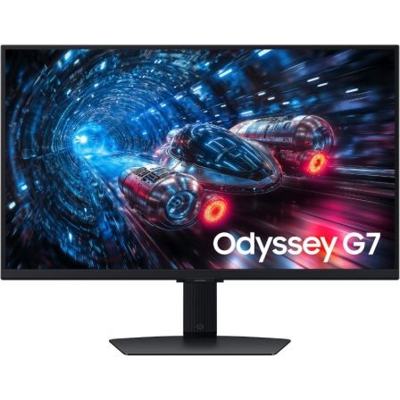 Monitor Gaming Samsung Odyssey G7 G70F S27FG702EU 27"/ 4K/ 1ms/ 360Hz/ IPS/ Regulable en altura/ Negro - Imagen 1