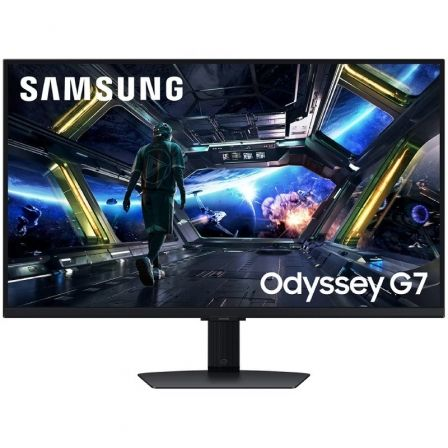 Smart Monitor Gaming Samsung Odyssey G7 G70D S27DG702EU 32"/ 4K/ 1ms/ 144Hz/ IPS/ Multimedia/ Regulable en altura/ Smart TV/ Negro - Imagen 1