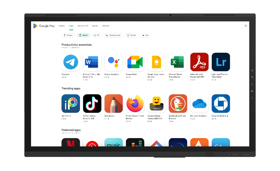 MONITOR CLEVERTOUCH UX PRO EDGE 86" NO INCLUYE DONGLE CLEVERCAST - Imagen 3