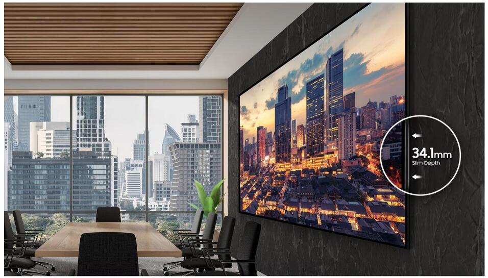 MONITOR GRAN FORMATO SAMSUNG 115" QH115FX-4K IP5x 24/7 1.100Cd/m²  SoCS10 - SOPORTE - Imagen 5