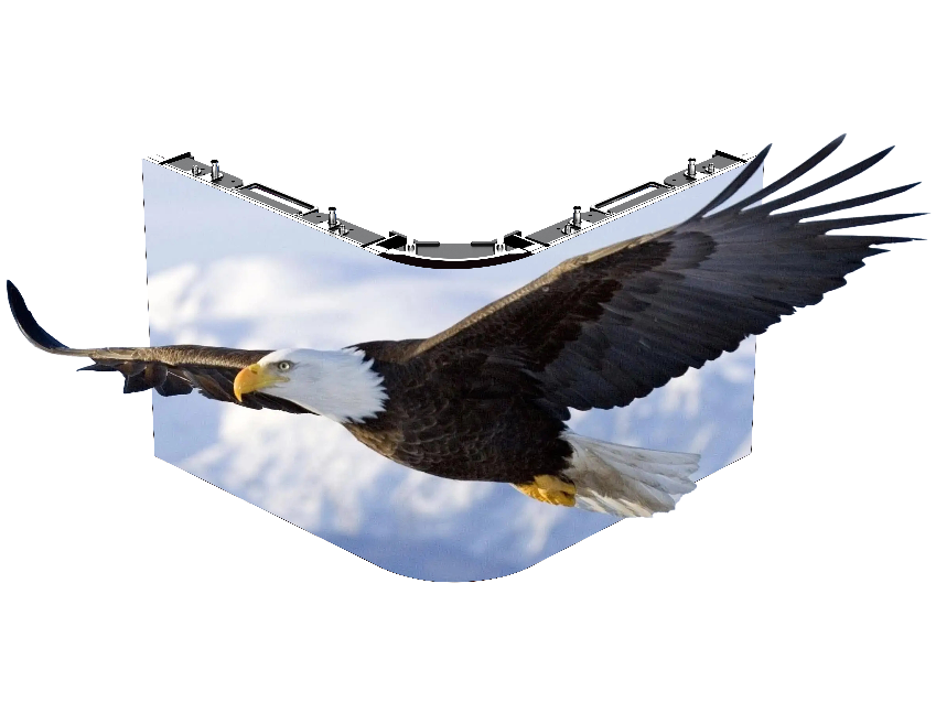 CABINET T-RENT 3.9 OUT 5000NITS 3840Hz ESQ.CURVA - Imagen 6