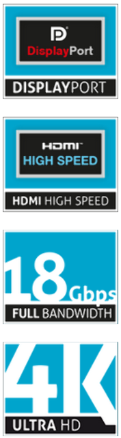 PURELINK CABLE DISPLAYPORT A HDMI 4K 18GB 2M - Imagen 3
