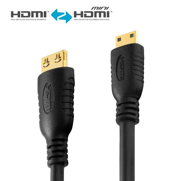 PURELINK CABLE HDMI A MINI HDMI 4K 18GBPS SECURE LOCK 1M - Imagen 1