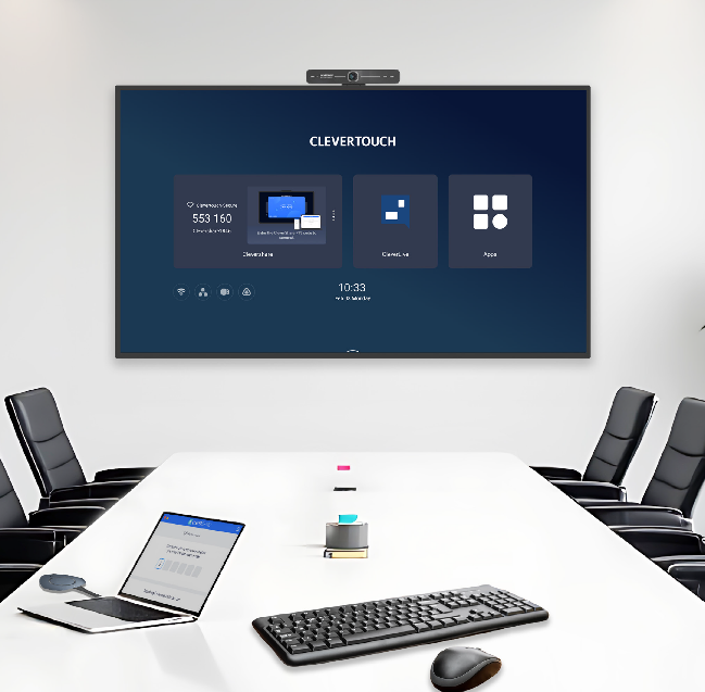 SISTEMA PROYECCIÓN INALÁMBRICA DONGLE + RECEPTOR CLEVERHUB2 CON CARTELERÍA DIGITAL Y RESERVA DE SALA - Imagen 4