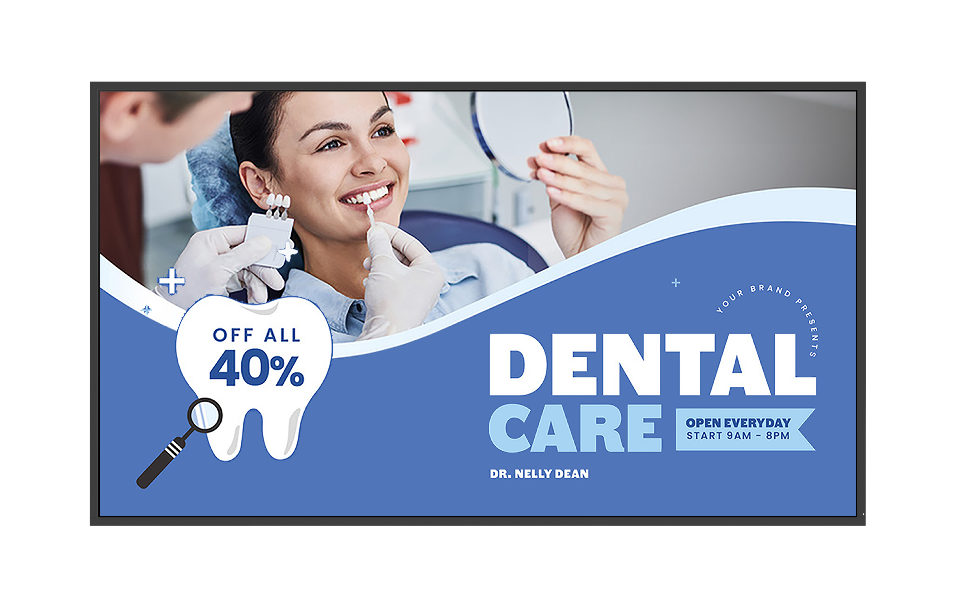 CLEVER 65" CL PRO XTR 4K 24/7 700Cd/m² Android 11 - Imagen 4