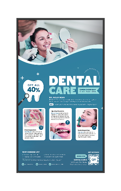 CLEVER 65" CL PRO XTR 4K 24/7 700Cd/m² Android 11 - Imagen 7