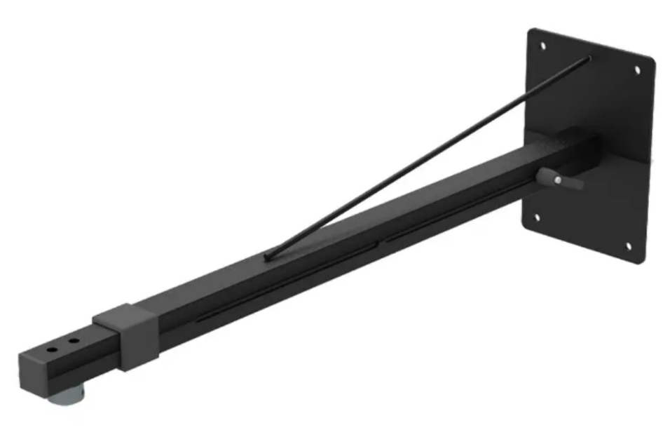 SOPORTE NEGRO ARAKNO DE PARED MAXI ( 90-150cm ) PARA PROYECTOR (ARAKNO NO INCL) - Imagen 1