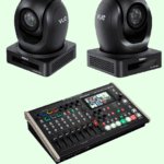 RGBLINK KIT 12X/20X HDMI/SDI/TALLY AUTOTRACKING Y MEZCLADOR ALL IN ONE ROLAND VR-6HD