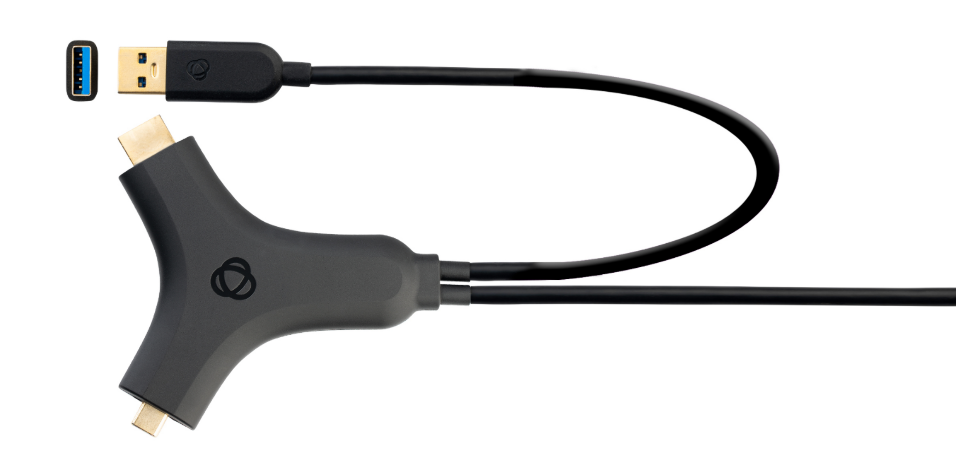 KRAMER C-CU32-UC+H CABLE MULTIFORMATO DE USB-C A USB-C Y HDMI - Imagen 1