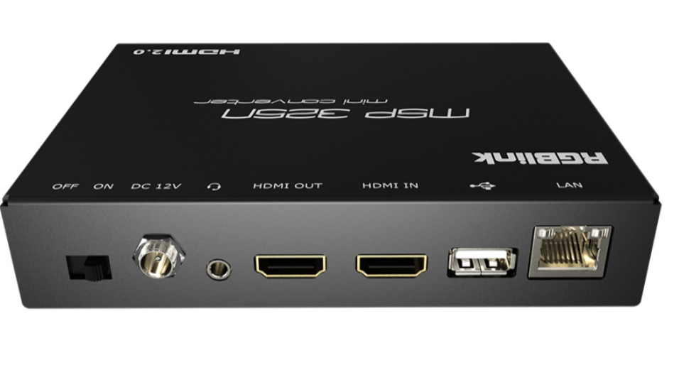 RGBLINK MSP 325N ENCODER STREAMING HDMI, USB, RTMP/RTSP/NDI - Imagen 2