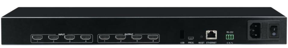 KRAMER VS-44H2 MATRIZ 4x4 4K60 4:4:4 HDR HDCP 2.2 - Imagen 2