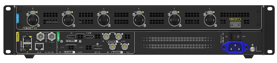 PROCESADOR LED COEX 6 PUERTOS 5GBPS - Imagen 2