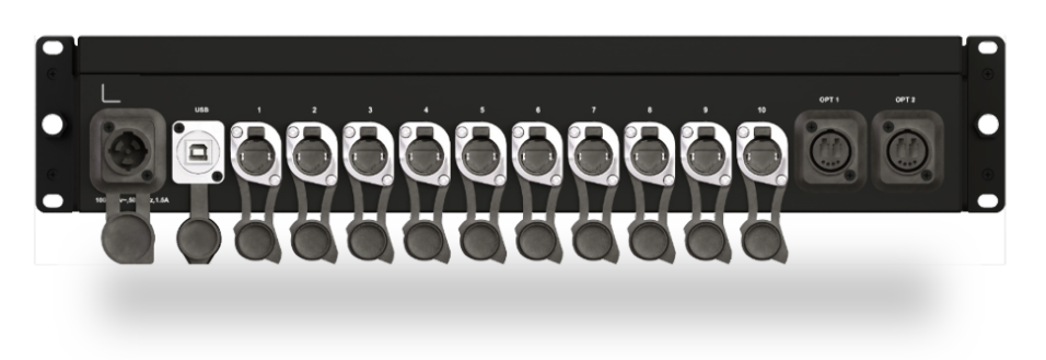 CONVERSOR FIBRA OPTICA 10 CANALES MULTI MODE IP65 - Imagen 2