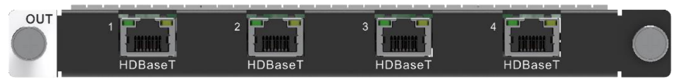 H SERIES PLUG-IN OUTPUT CARD 4 SALIDAS HDBASET - Imagen 1