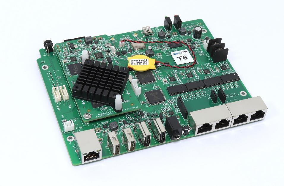 TARJETA PLAYER MULTIMEDIA NOVASTAR PARA PANTALLA LED T6 - Imagen 1