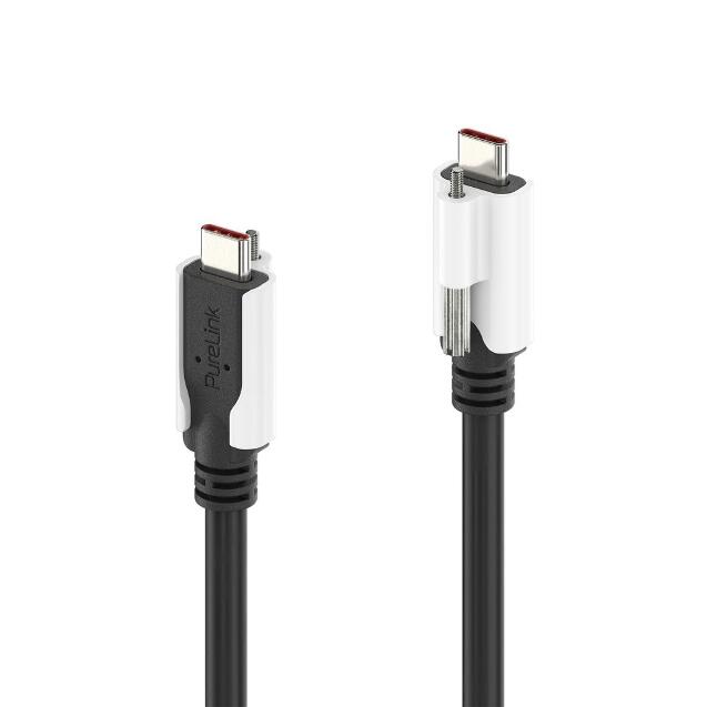 PURELINK ABRAZADERA USB-C BLANCO 10UNID - Imagen 2