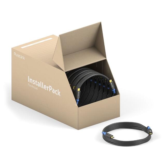 PURELINK CABLE CAT 6.A UTP FLEXINSTALL 0,5M CAJAS DE 80UDS - Imagen 3