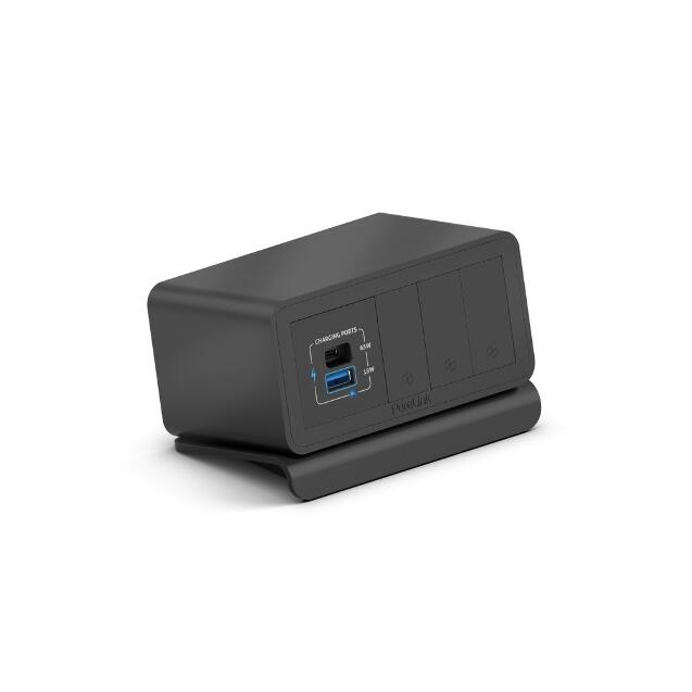 PURELINK CAJA MEDIAHUB2 5 SLOT,  2 USB POWER, 3 SLOT LIBRE, GST18 NEGRO - Imagen 1