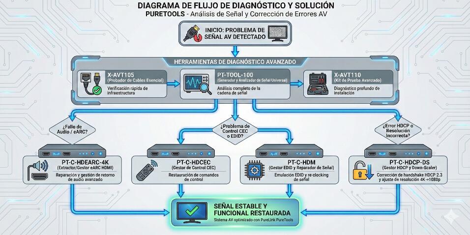 PURELINK MINI GENERADOR SEÑAL Y EMULADOR DISPLAY 4K 60HZ 4:4:4 - Imagen 5