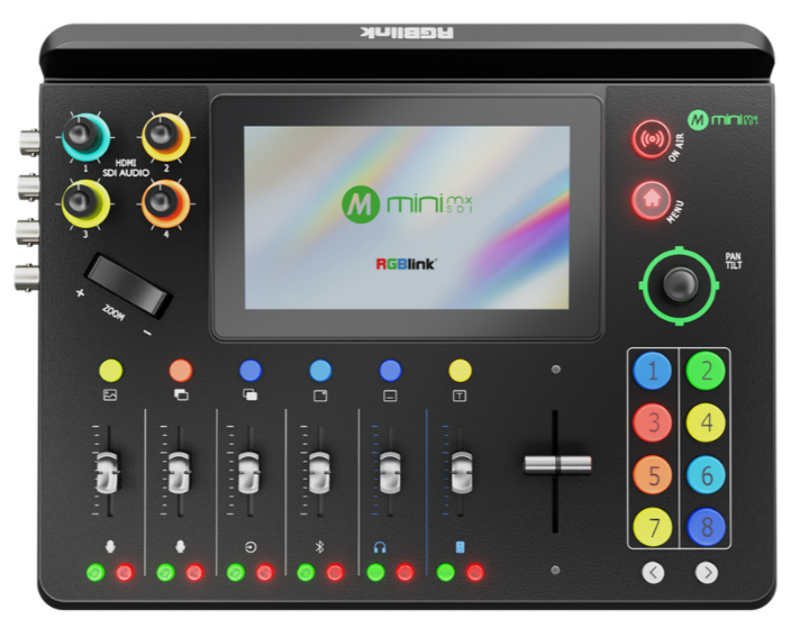RGBLINK MINI-MX SDI MEZCLADOR DE VIDEO STREAMING HDMI Y SDI - Imagen 1