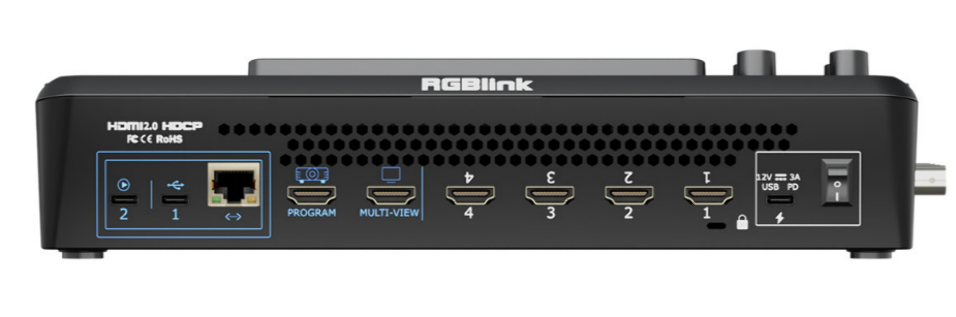 RGBLINK MINI-MX SDI MEZCLADOR DE VIDEO STREAMING HDMI Y SDI - Imagen 3