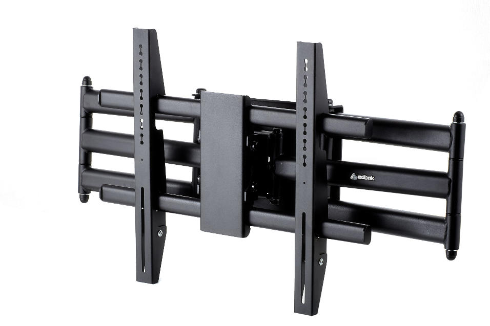 EDBAK SOPORTE MONITOR PARED DOBLE BRAZO ROTACION 90 GRADOS 42"-70" HASTA 600x400 120 KG - Imagen 4