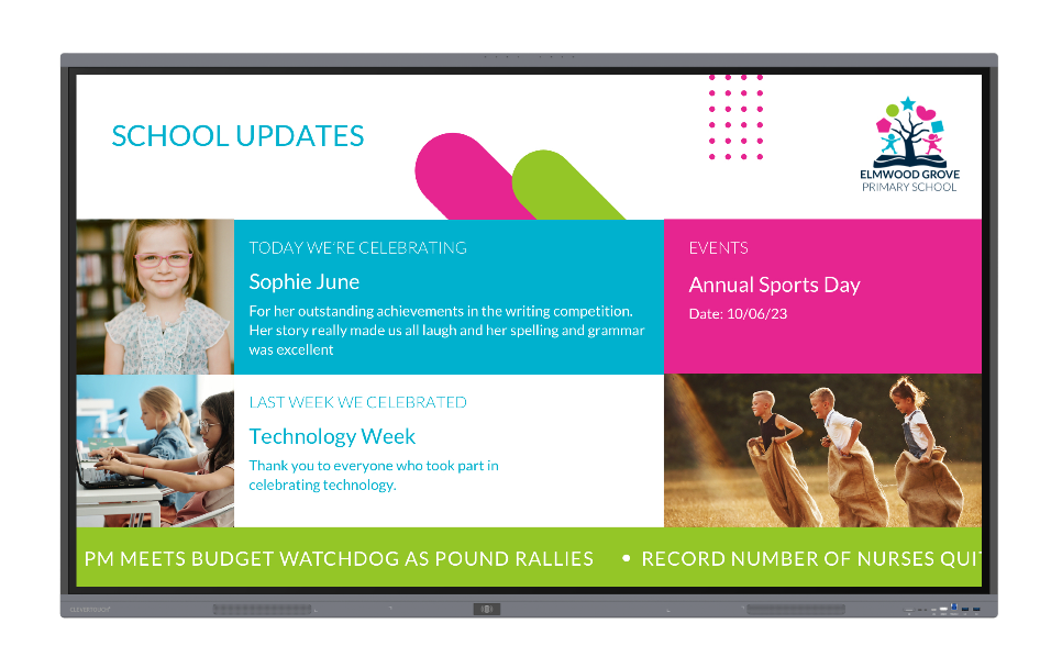 MONITOR INTERACTIVO CLEVERTOUCH SERIE PRO 3 GOOGLE EDLA 75" PARA ESPACIOS HASTA 40 M2 o 30 PERSONAS - Imagen 5