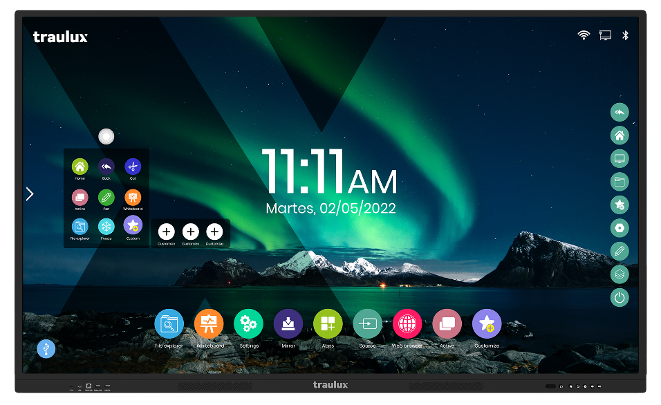 MONITOR TRAULUX 75" SERIE TX90 - Imagen 2