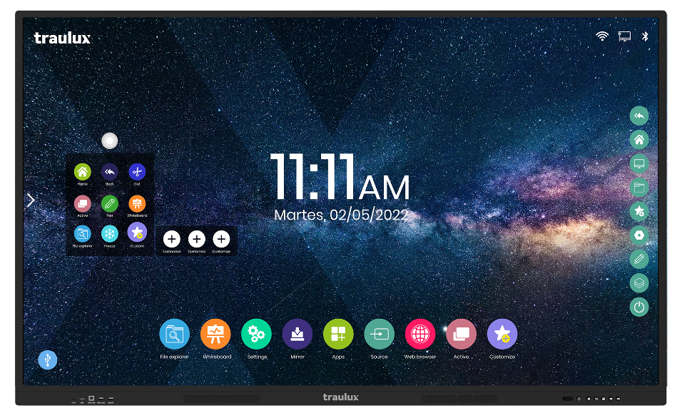 MONITOR TRAULUX 75" SERIE TX90 - Imagen 4