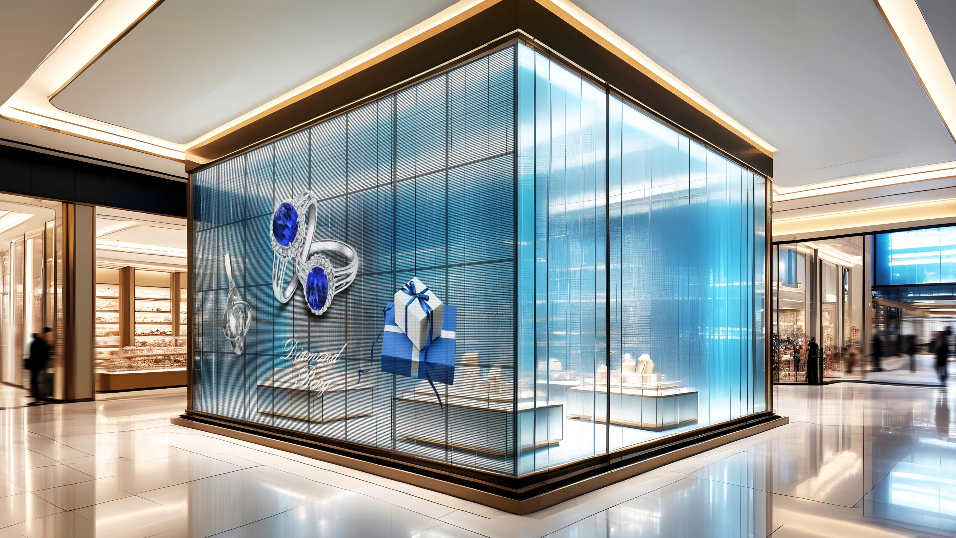 PANTALLA LED TRANSPARENTE INDOOR PARA INSTALACIÓN FIJA EN INTERIORES - Imagen 5