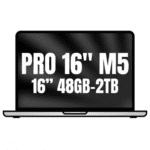 Apple Macbook Pro 16"/ M5 Max 18-Core CPU/ 48GB/ 2TB SSD/ 40-Core GPU/ Plata