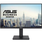 Monitor Profesional Asus VA279QGS 27"/ Full HD/ Multimedia/ Regulable en altura/ Negro